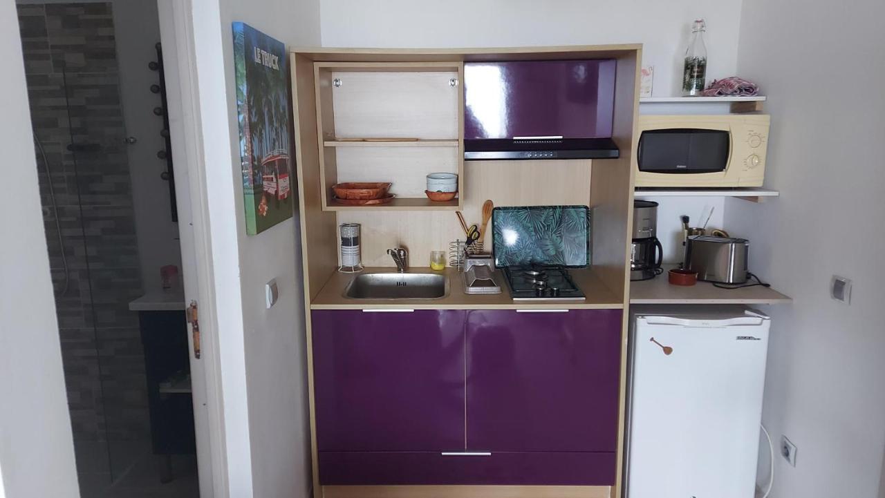 Studio Vaimiti Pour 2 Personnes Vue Mer Et Moorea Faaa Exteriör bild