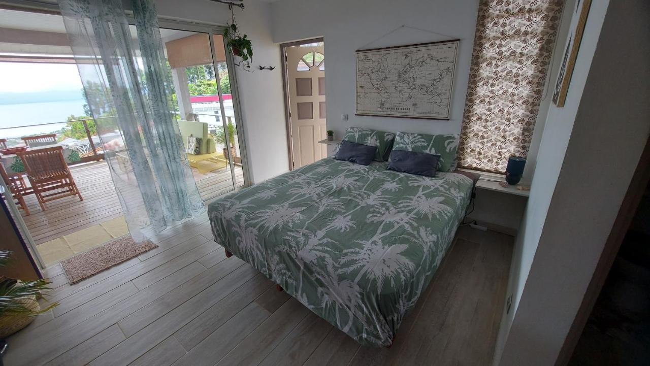 Studio Vaimiti Pour 2 Personnes Vue Mer Et Moorea Faaa Exteriör bild
