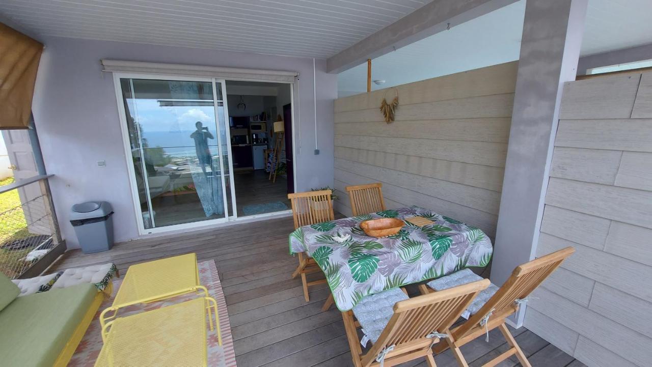 Studio Vaimiti Pour 2 Personnes Vue Mer Et Moorea Faaa Exteriör bild