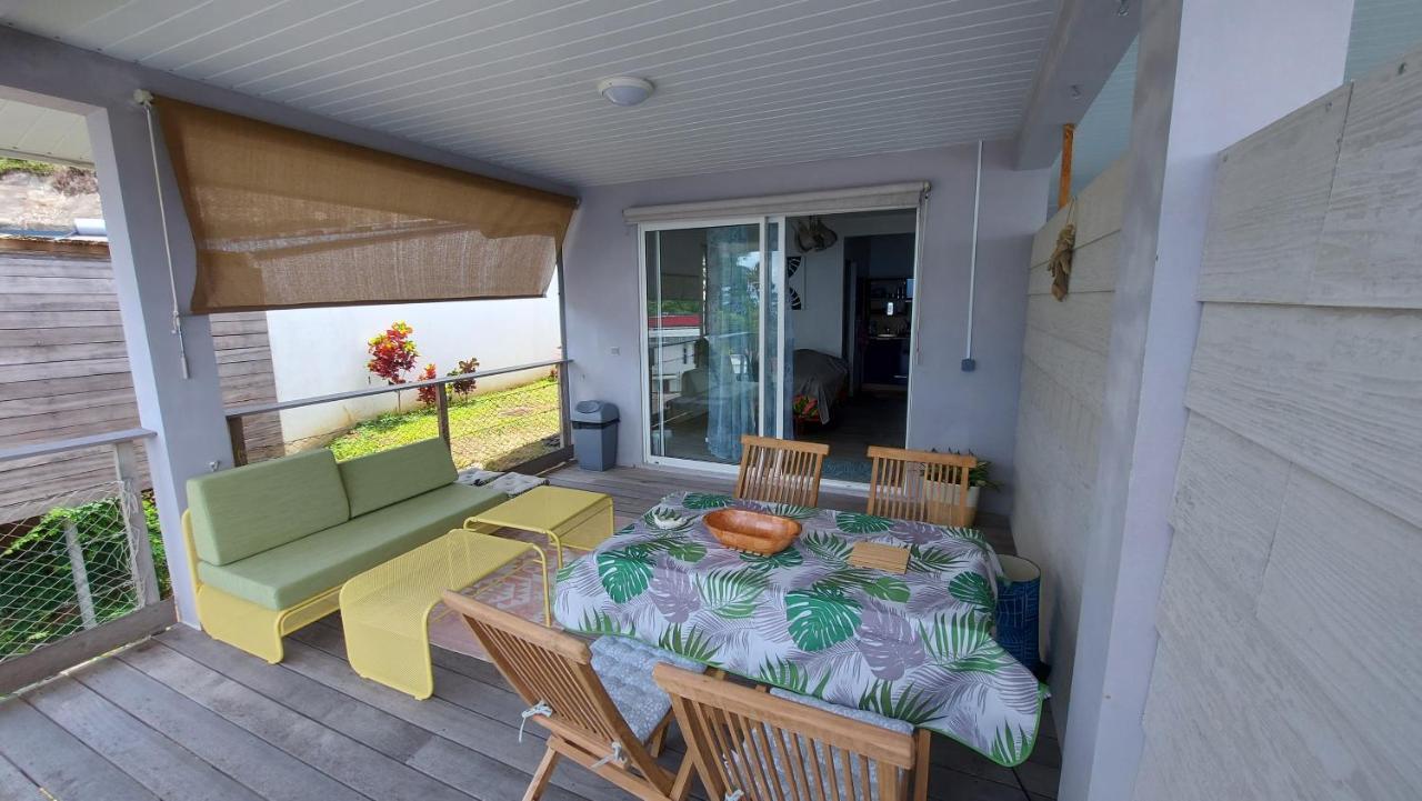 Studio Vaimiti Pour 2 Personnes Vue Mer Et Moorea Faaa Exteriör bild